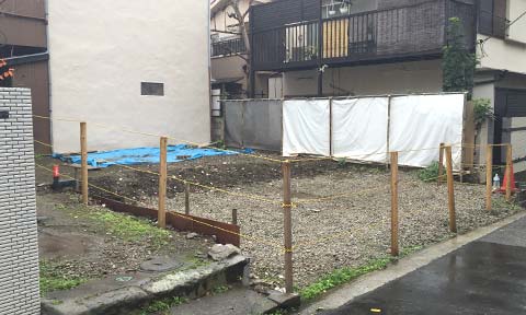 東新宿〈戸建用地〉H28.1