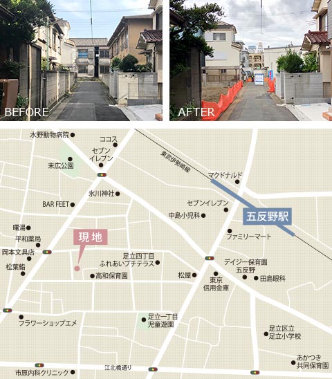 五反野(事業用地)H31.2